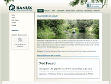 Tablet Screenshot of kanux.de
